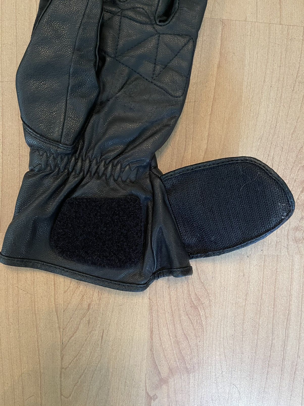 Vintage IXS motorcycle bike leather vintage 90s racing gloves Size 34 - 7 Thumbnail
