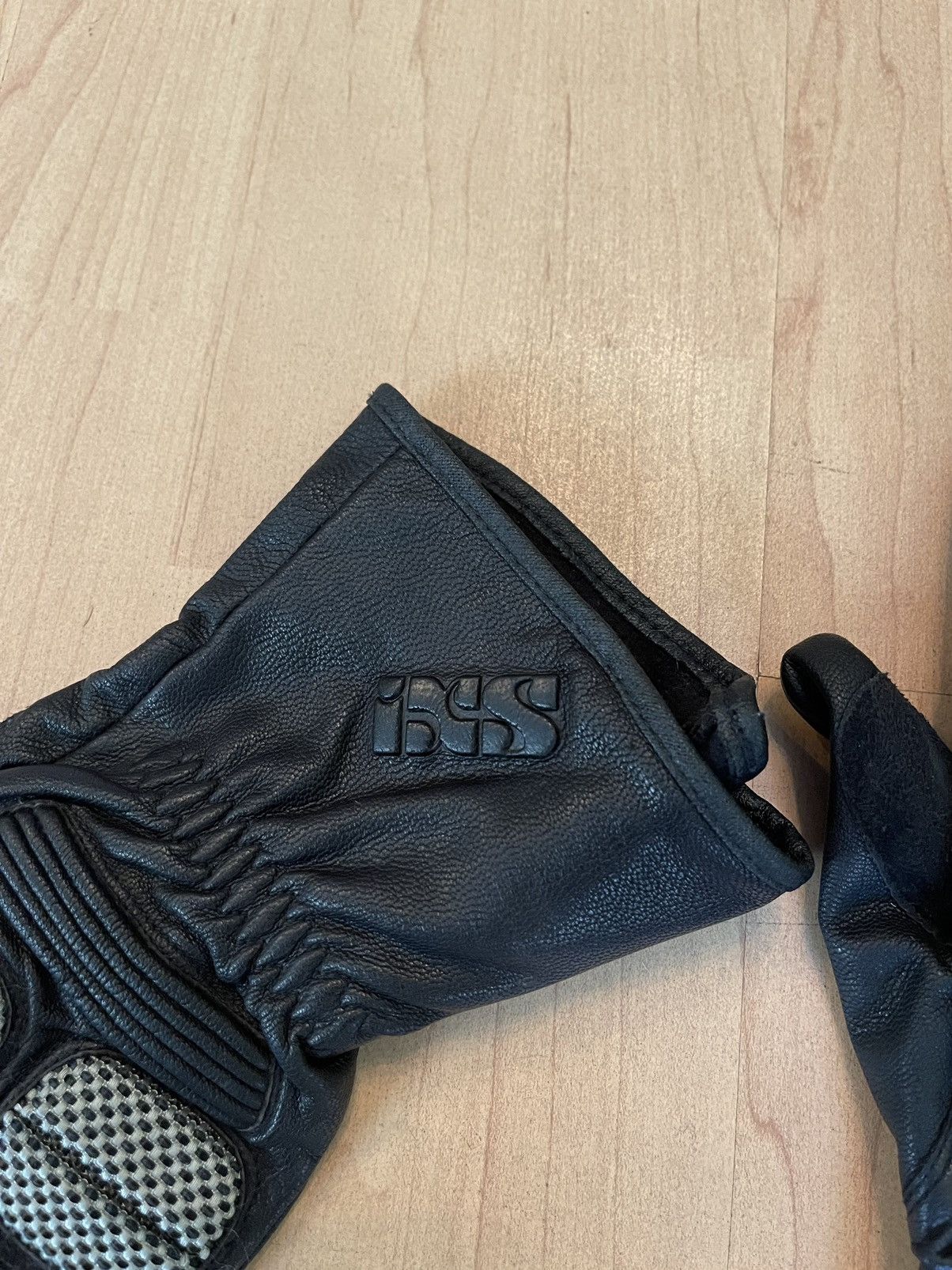 Vintage IXS motorcycle bike leather vintage 90s racing gloves Size 34 - 4 Thumbnail