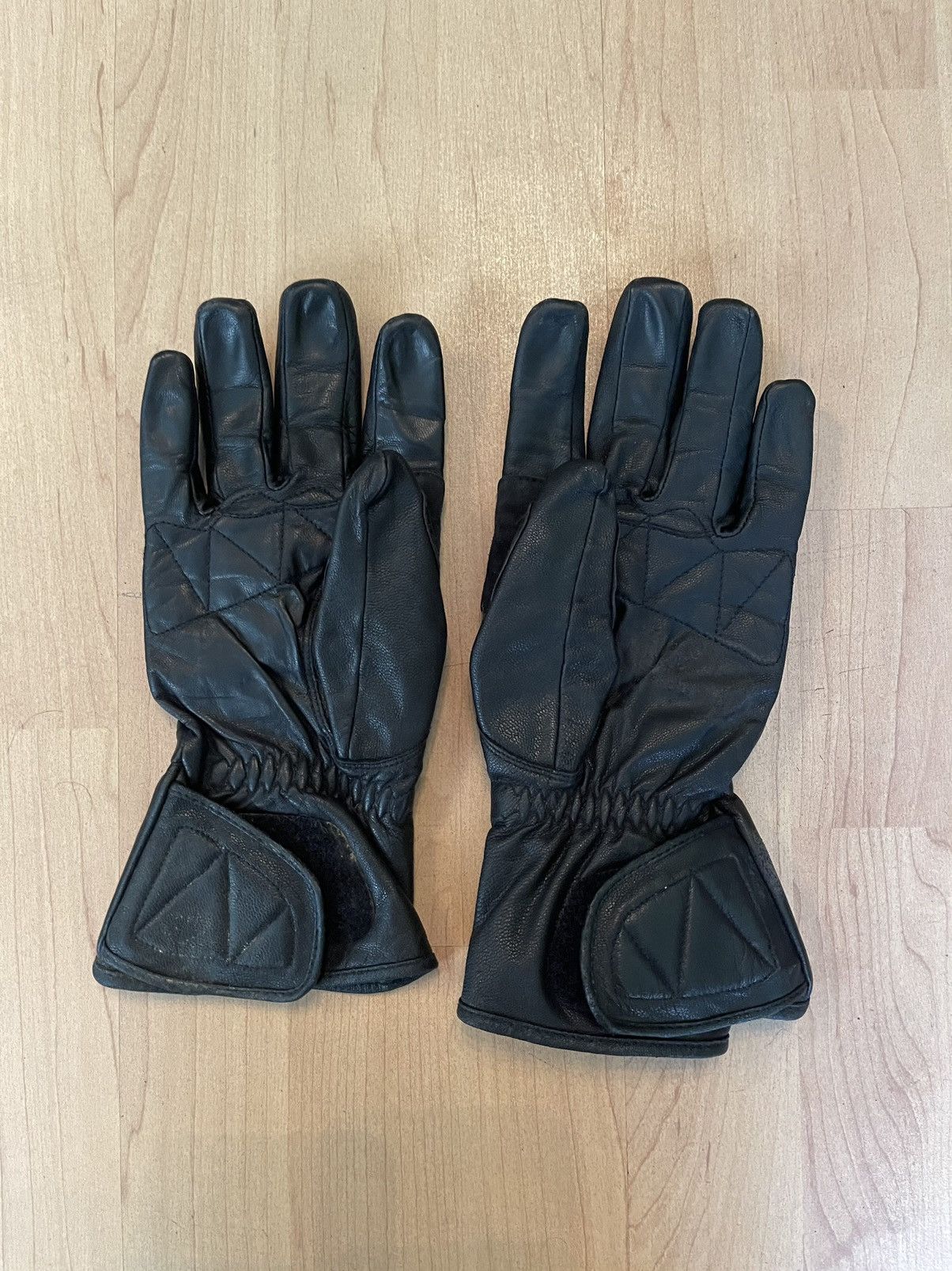 Vintage IXS motorcycle bike leather vintage 90s racing gloves Size 34 - 5 Thumbnail