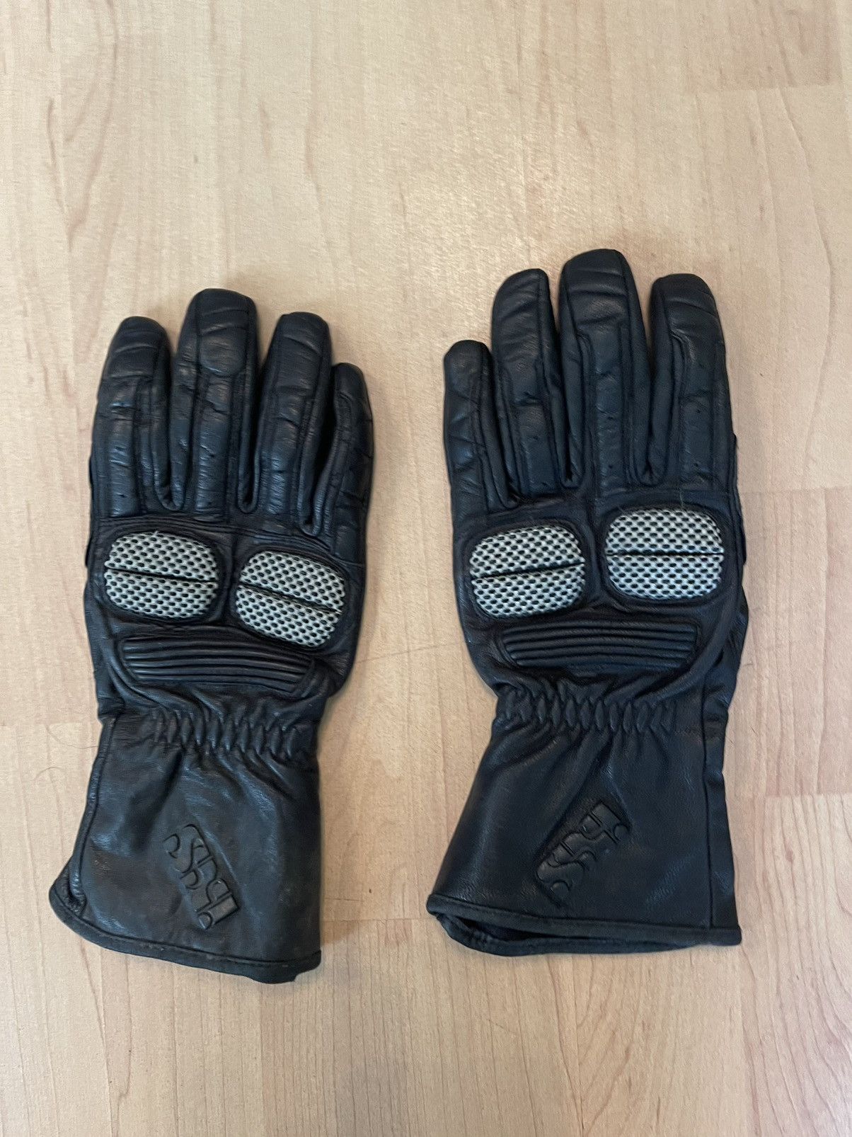 Vintage IXS motorcycle bike leather vintage 90s racing gloves Size 34 - 9 Thumbnail