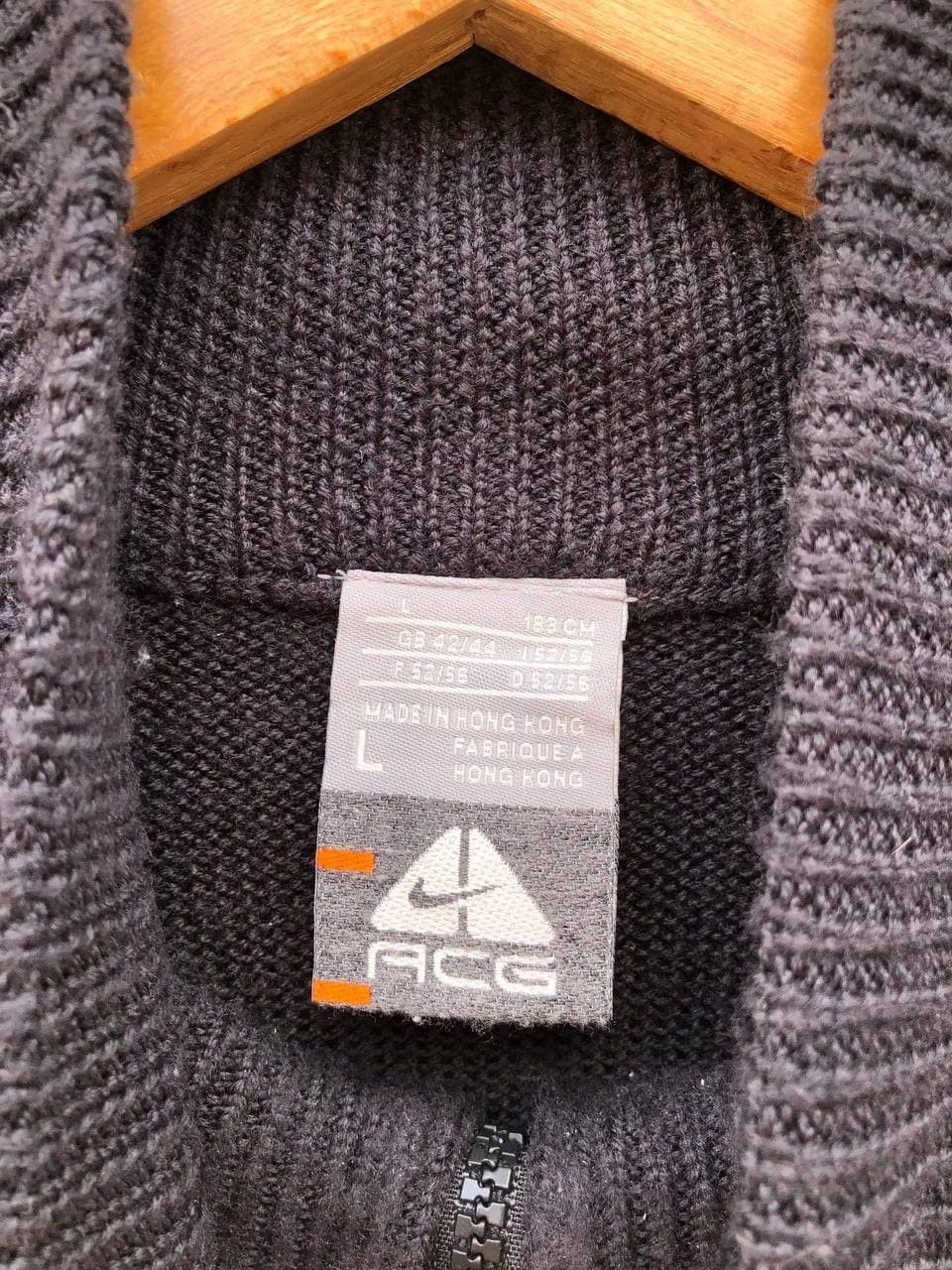 Nike Nike Acg \Zipper Sweater Size US L / EU 52-54 / 3 - 6 Thumbnail