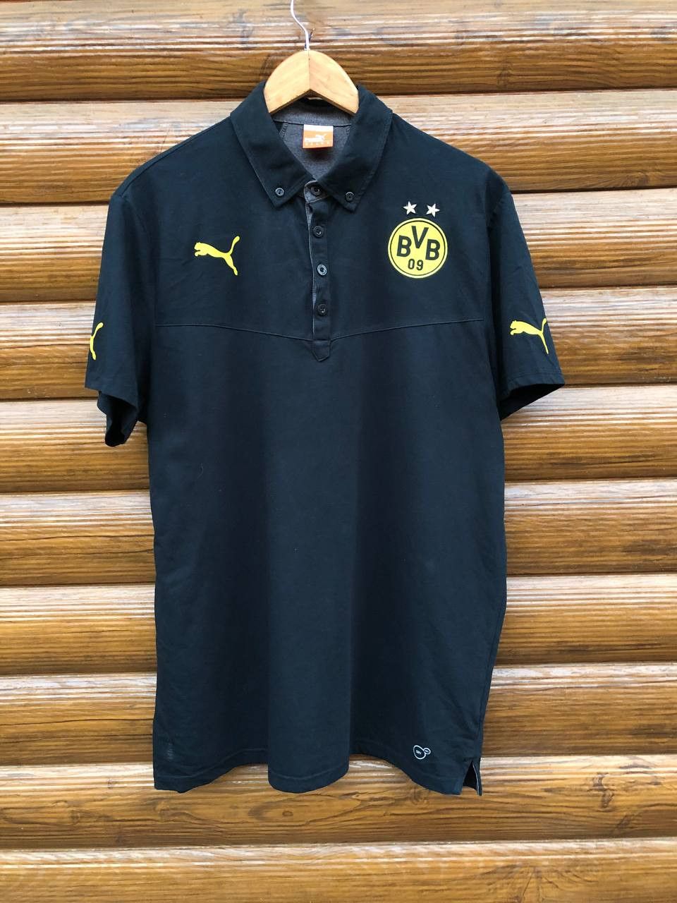 Puma Borussia Dortmund Polo Football Soccer Shirt Size US XL / EU 56 / 4 - 1 Thumbnail