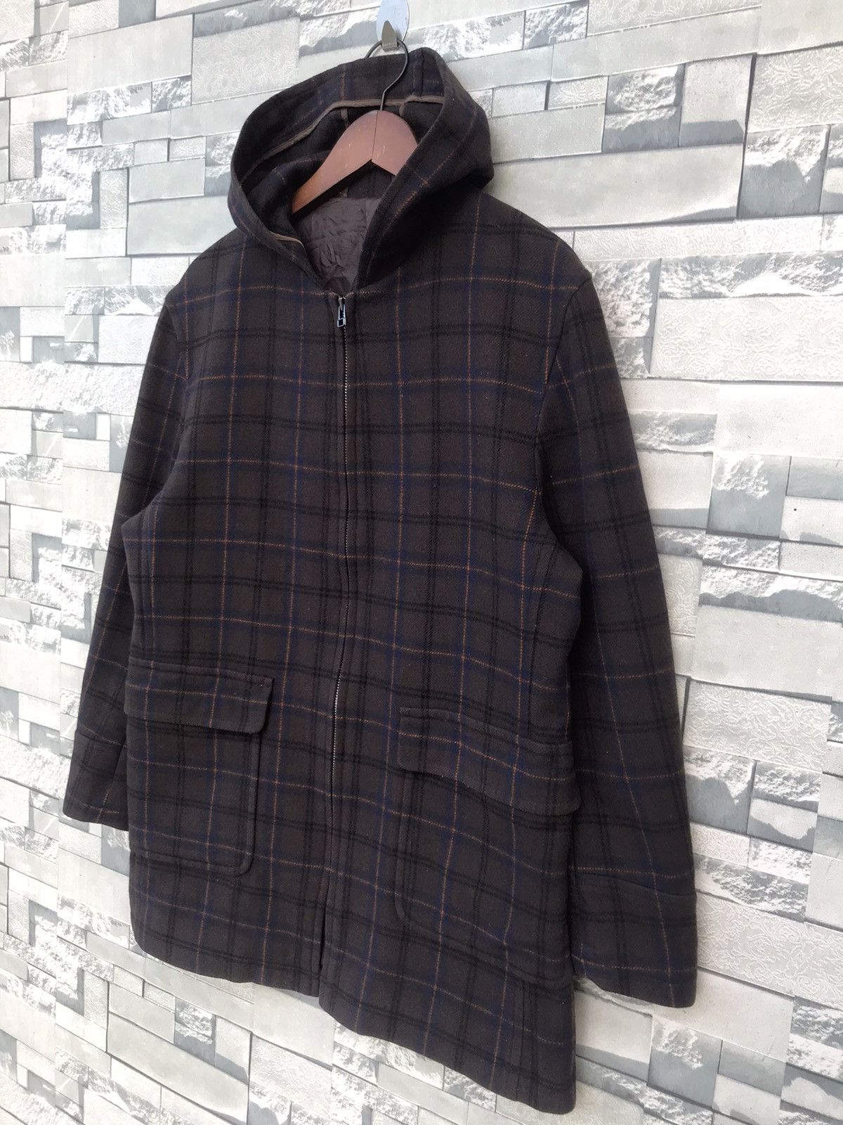 Comme Ca Ism Comme Ca Du Mode Men Wool Parka Hooded Jacket Size US M / EU 48-50 / 2 - 5 Thumbnail