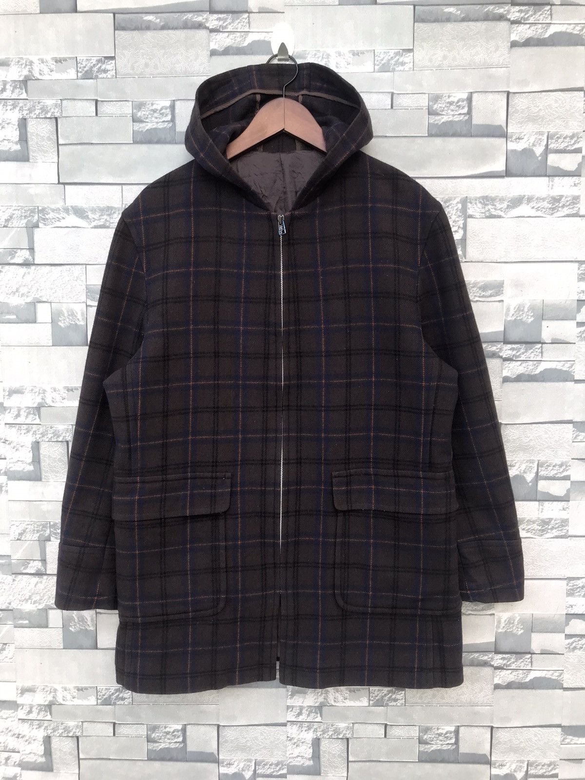 Comme Ca Ism Comme Ca Du Mode Men Wool Parka Hooded Jacket Size US M / EU 48-50 / 2 - 1 Thumbnail