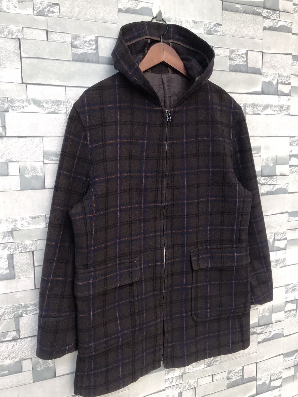Comme Ca Ism Comme Ca Du Mode Men Wool Parka Hooded Jacket Size US M / EU 48-50 / 2 - 4 Thumbnail