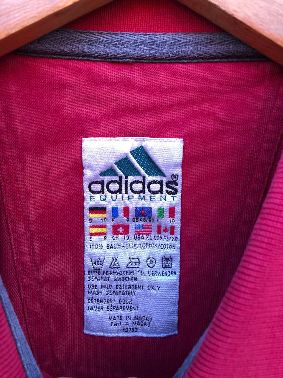 Equipment Vintage Adidas Equipment T-shirt tee 90s Size US XL / EU 56 / 4 - 5 Thumbnail
