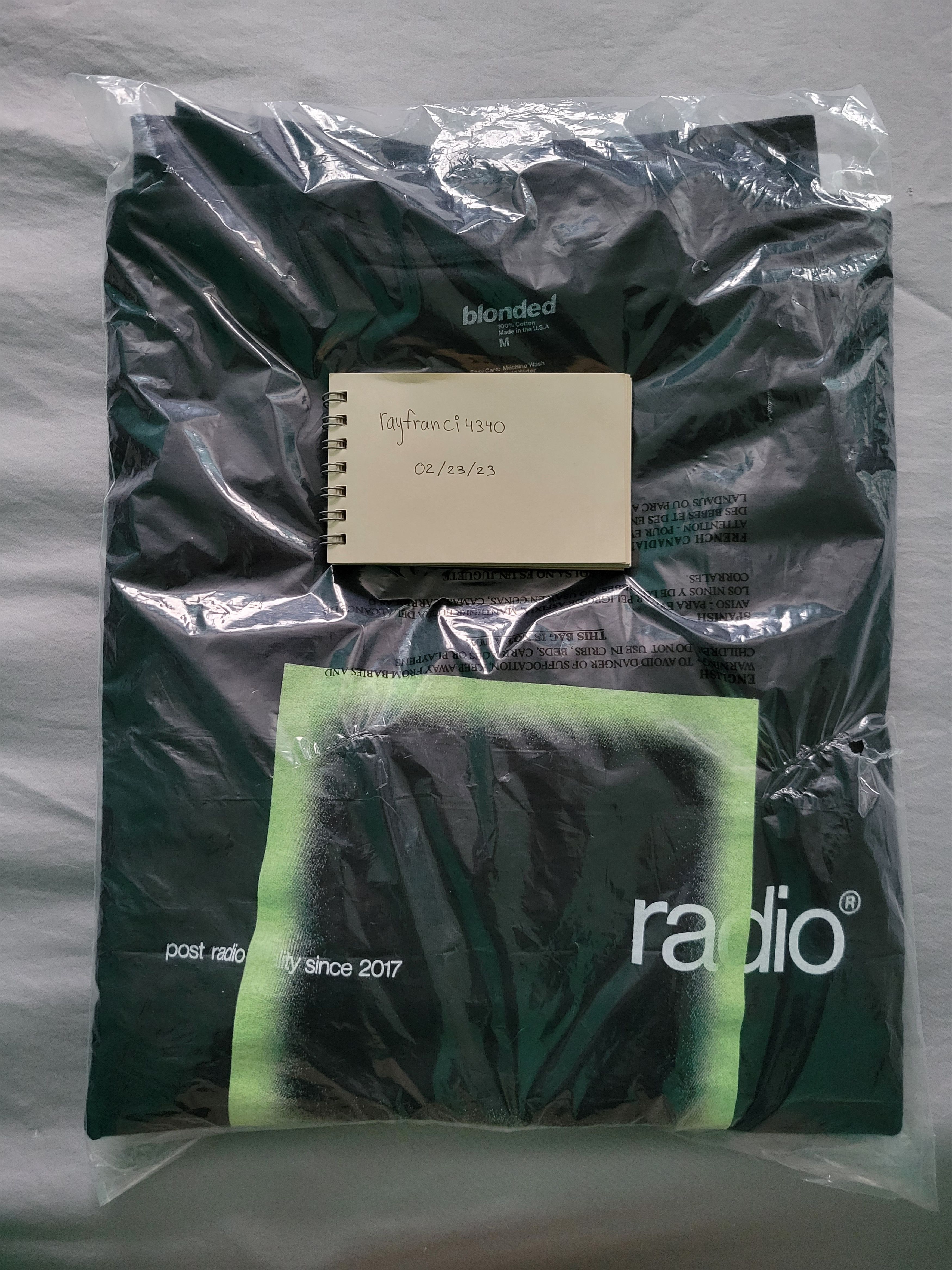 ミュージシャン Frank Ocean blonded Glow Box Energy Tee NEW Frank Ocean Blonded Glow Box Energy Tee Radio varying