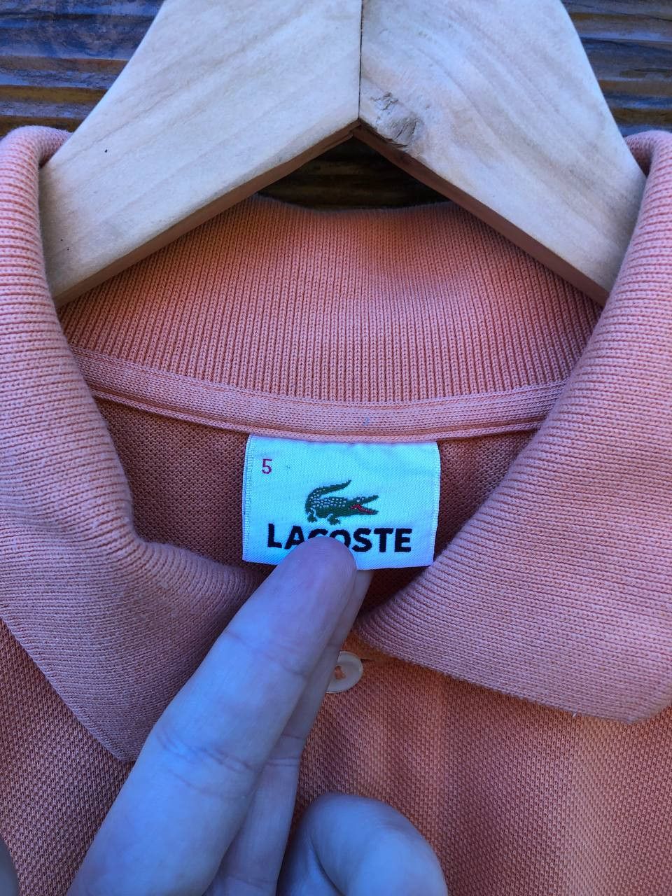 Lacoste Vintage Lacoste Polo T-shirt Size US XL / EU 56 / 4 - 4 Thumbnail