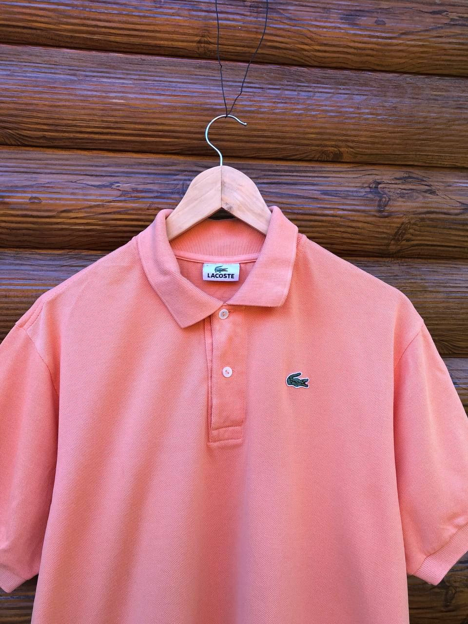 Lacoste Vintage Lacoste Polo T-shirt Size US XL / EU 56 / 4 - 2 Thumbnail
