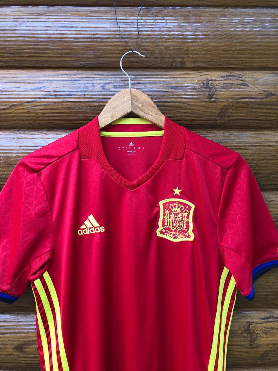 Vintage VINTAGE SPAIN ADIDAS FOOTBALL SOCCER SHIRT JERSEY Size US S / EU 44-46 / 1 - 2 Thumbnail