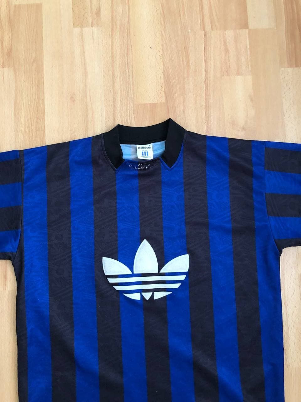 Vintage Rare Vintage Adidas Big Logo T-shirt Size US L / EU 52-54 / 3 - 2 Thumbnail