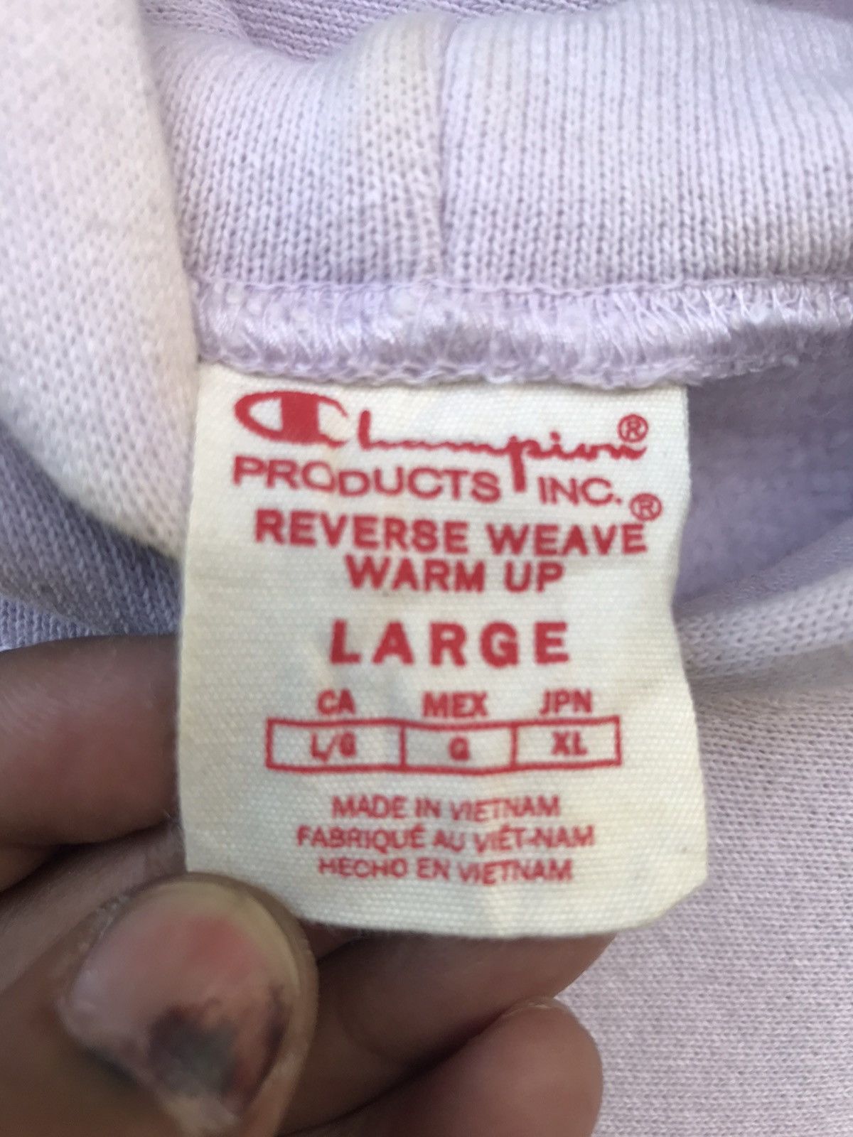 Champion × Vintage Vintage Champion Big Logo Hoodie Size US M / EU 48-50 / 2 - 3 Thumbnail