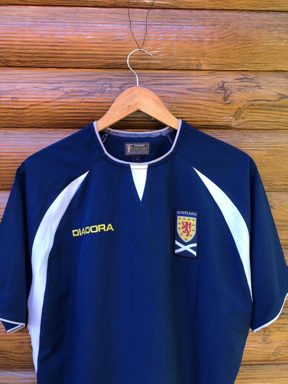 Diadora Vintage Scotland national team home jersey Size US S / EU 44-46 / 1 - 3 Thumbnail