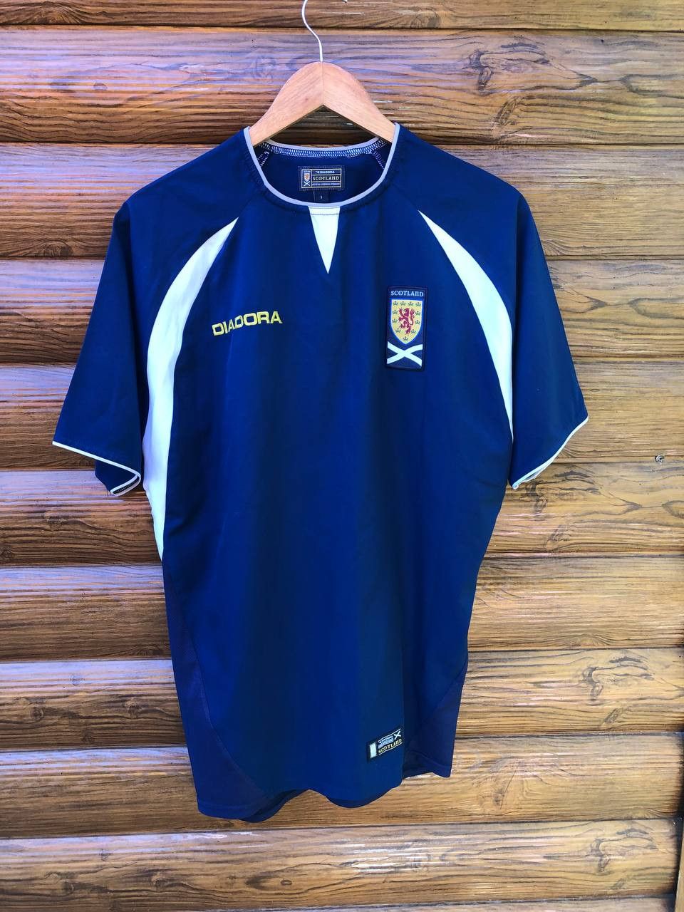 Diadora Vintage Scotland national team home jersey Size US S / EU 44-46 / 1 - 1 Thumbnail