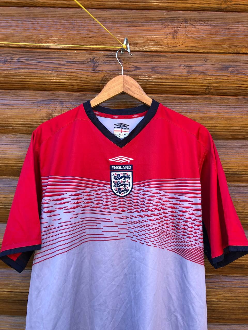 Umbro ENGLAND HOME FOOTBALL SHIRT SOCCER JERSEY UMBRO Size US L / EU 52-54 / 3 - 2 Thumbnail