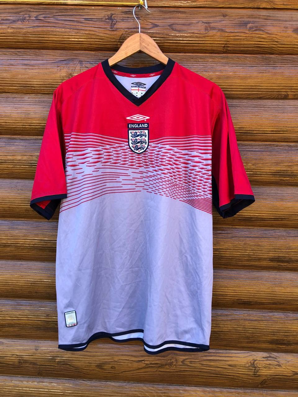 Umbro ENGLAND HOME FOOTBALL SHIRT SOCCER JERSEY UMBRO Size US L / EU 52-54 / 3 - 1 Thumbnail