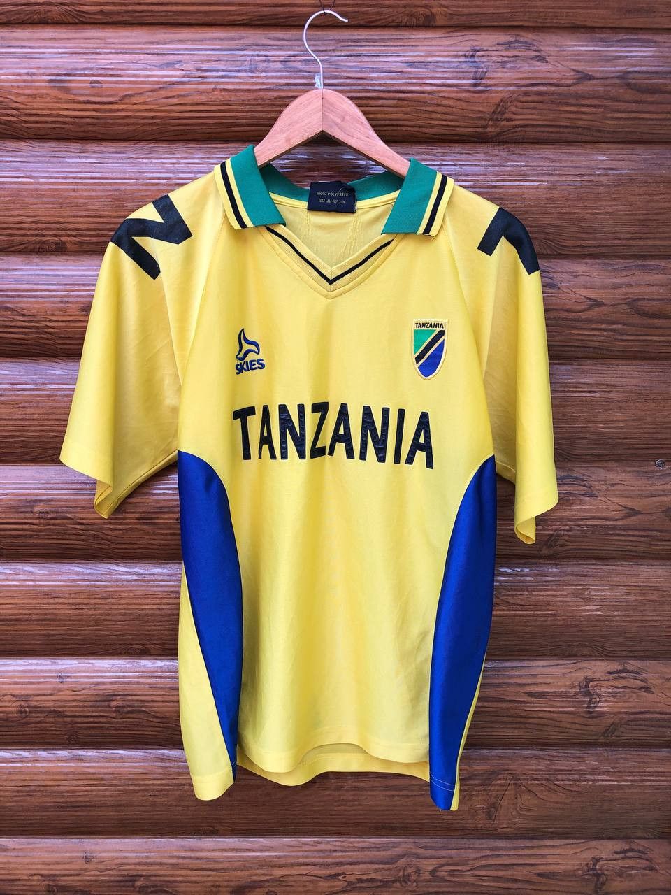Vintage Tanzania National Team Soccer Jersey Size US S / EU 44-46 / 1 - 1 Thumbnail