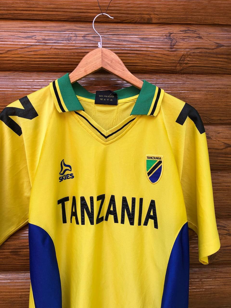 Vintage Tanzania National Team Soccer Jersey Size US S / EU 44-46 / 1 - 2 Thumbnail