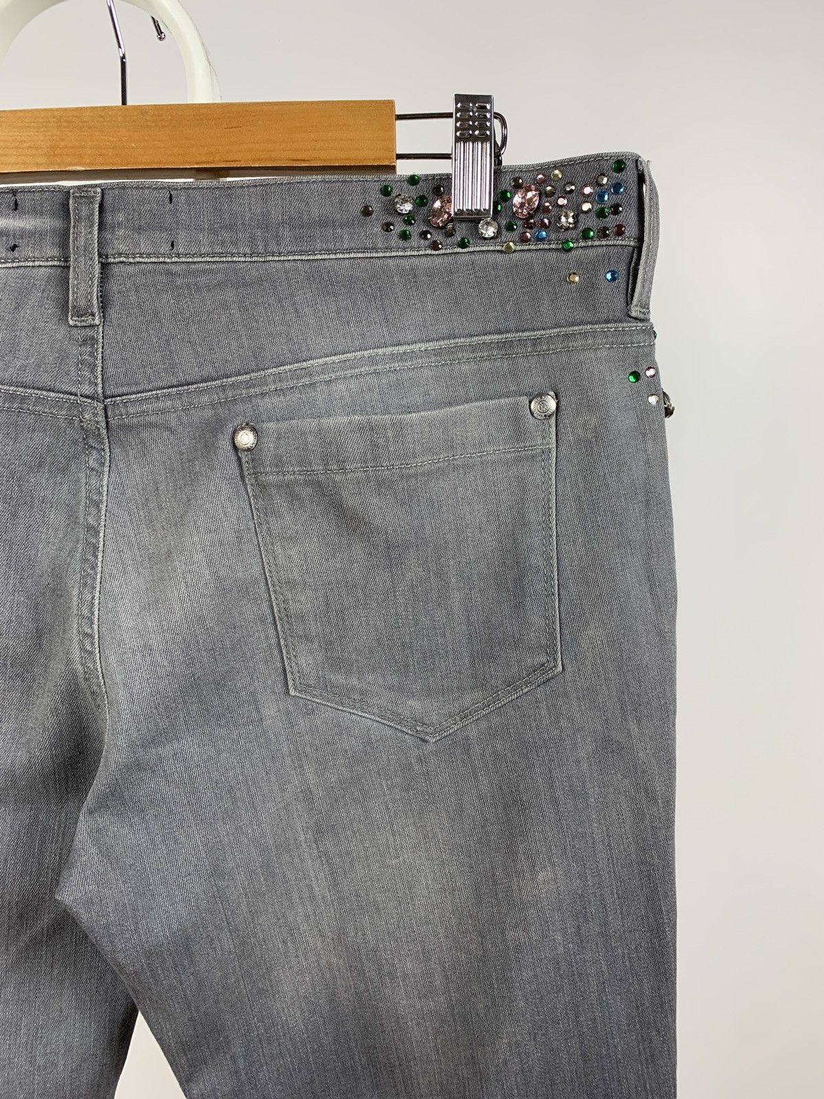 Moschino Women’s Love Moschino Y2K Denim Jeans Pants Size 31" - 6 Thumbnail