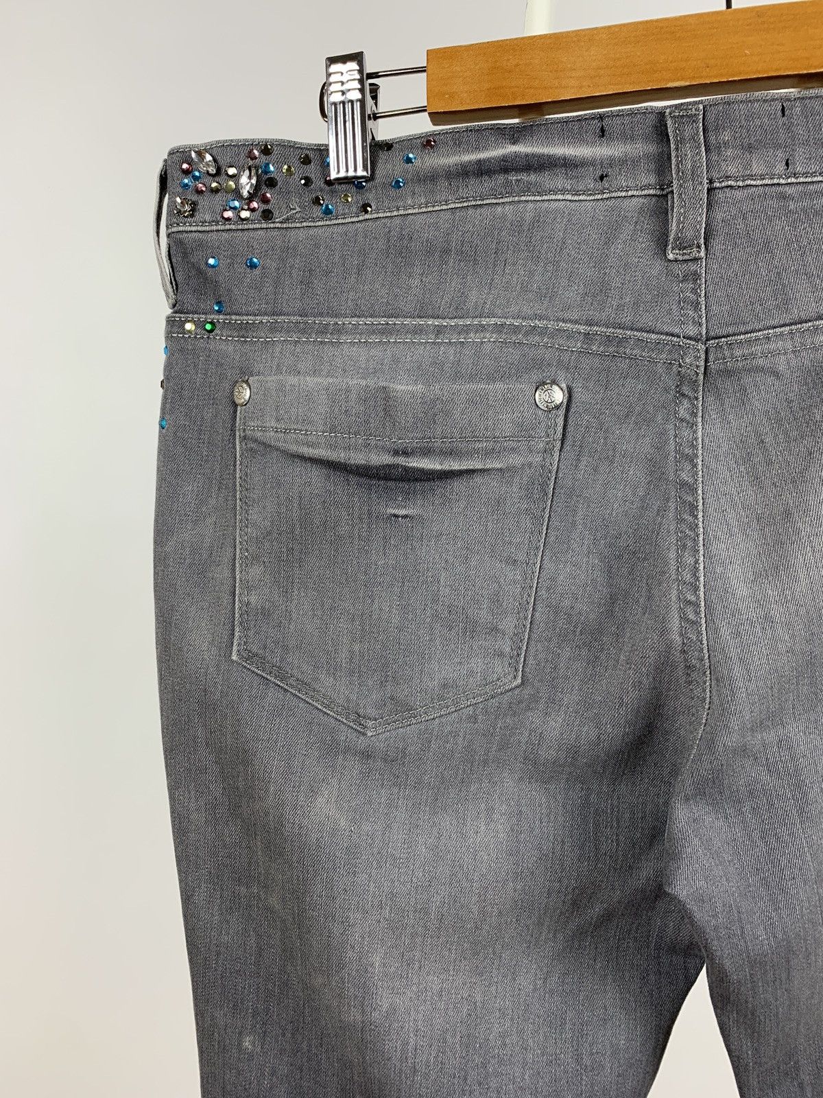 Moschino Women’s Love Moschino Y2K Denim Jeans Pants Size 31" - 5 Thumbnail