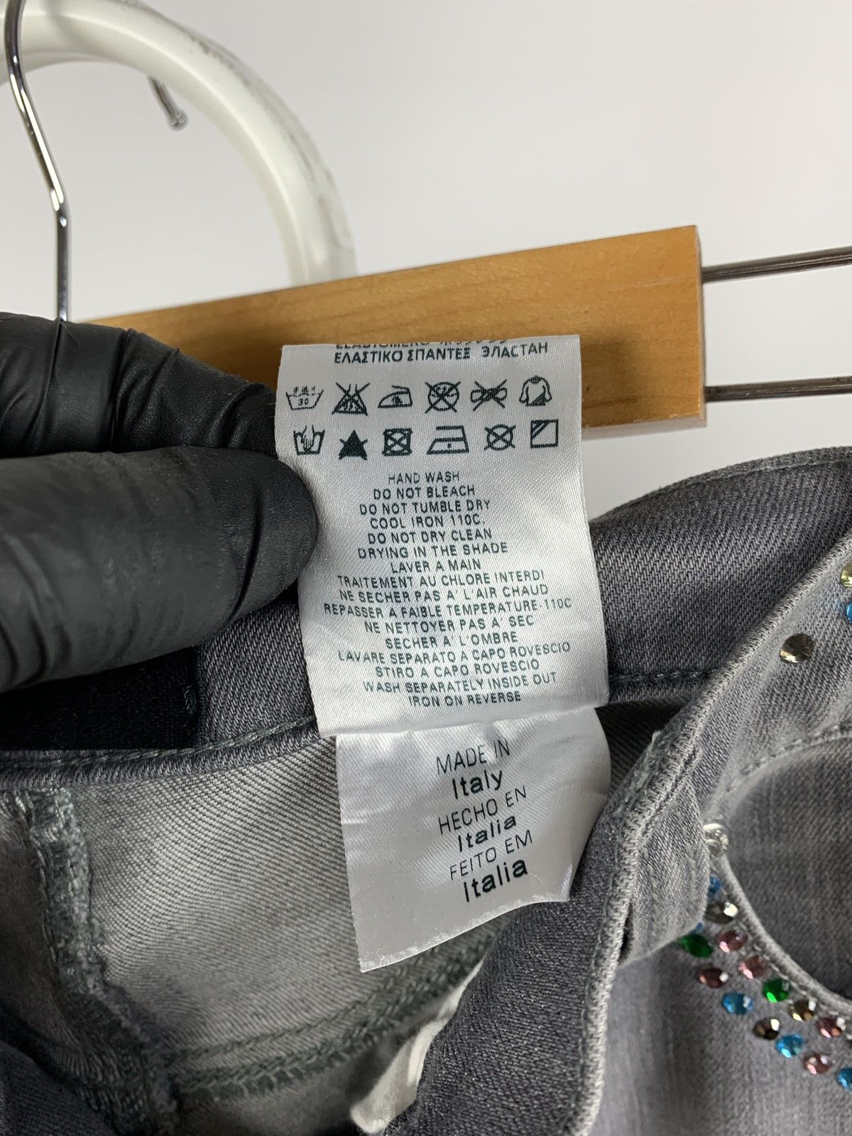 Moschino Women’s Love Moschino Y2K Denim Jeans Pants Size 31" - 17 Thumbnail