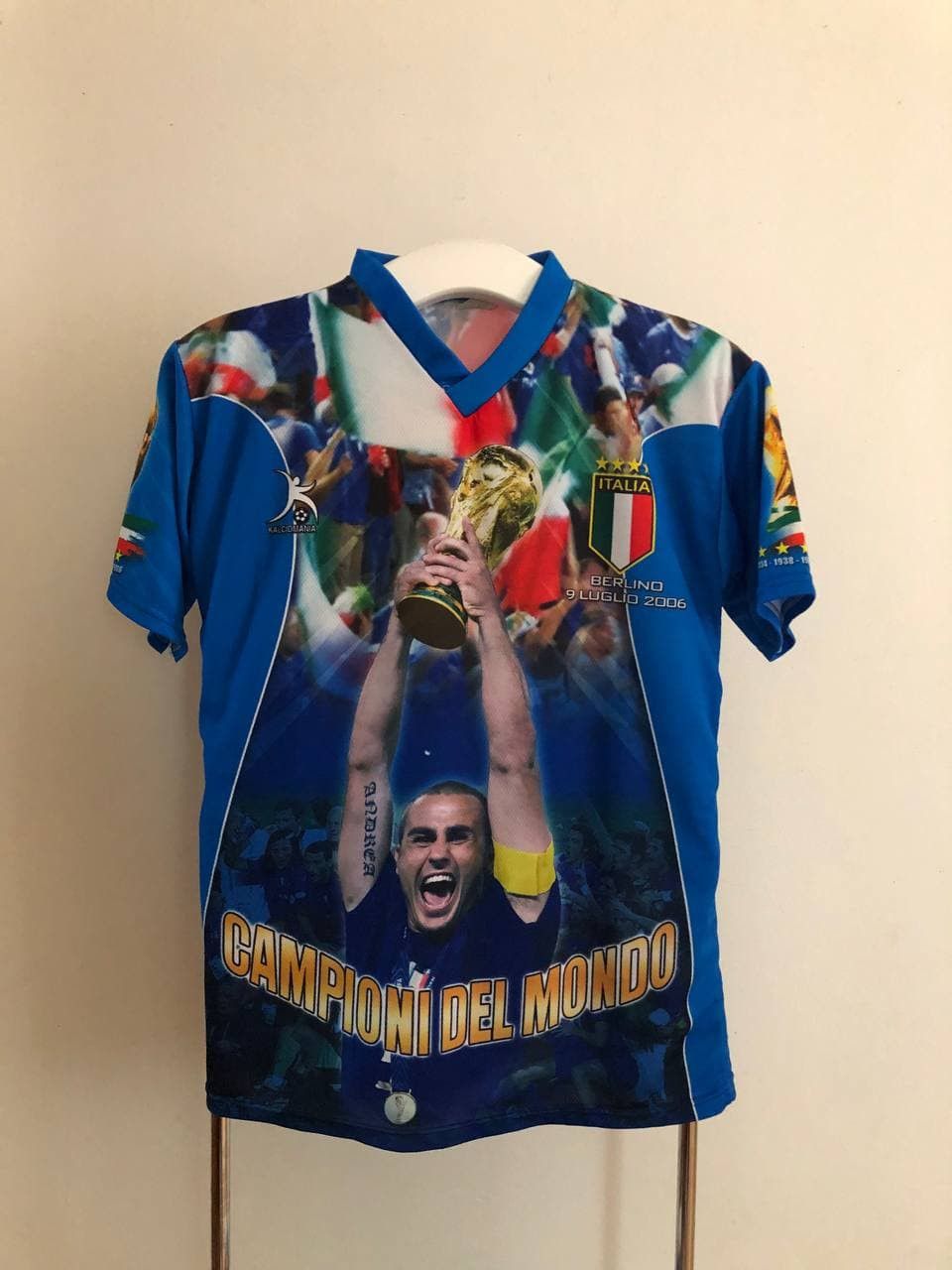 Vintage Vintage Italy World Cup Champion T-Shirt Size US M / EU 48-50 / 2 - 1 Thumbnail