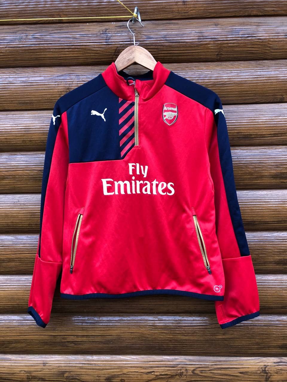 Puma Arsenal London Football Soccer Longsleeve Jersey Puma Size L / US 10 / IT 46 - 1 Thumbnail