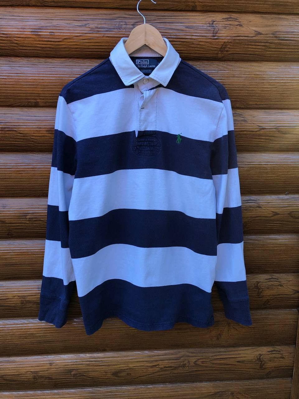 Polo Ralph Lauren × Vintage Longsleeve Polo ralph lauren vintage Rugby 90s Size US M / EU 48-50 / 2 - 1 Thumbnail