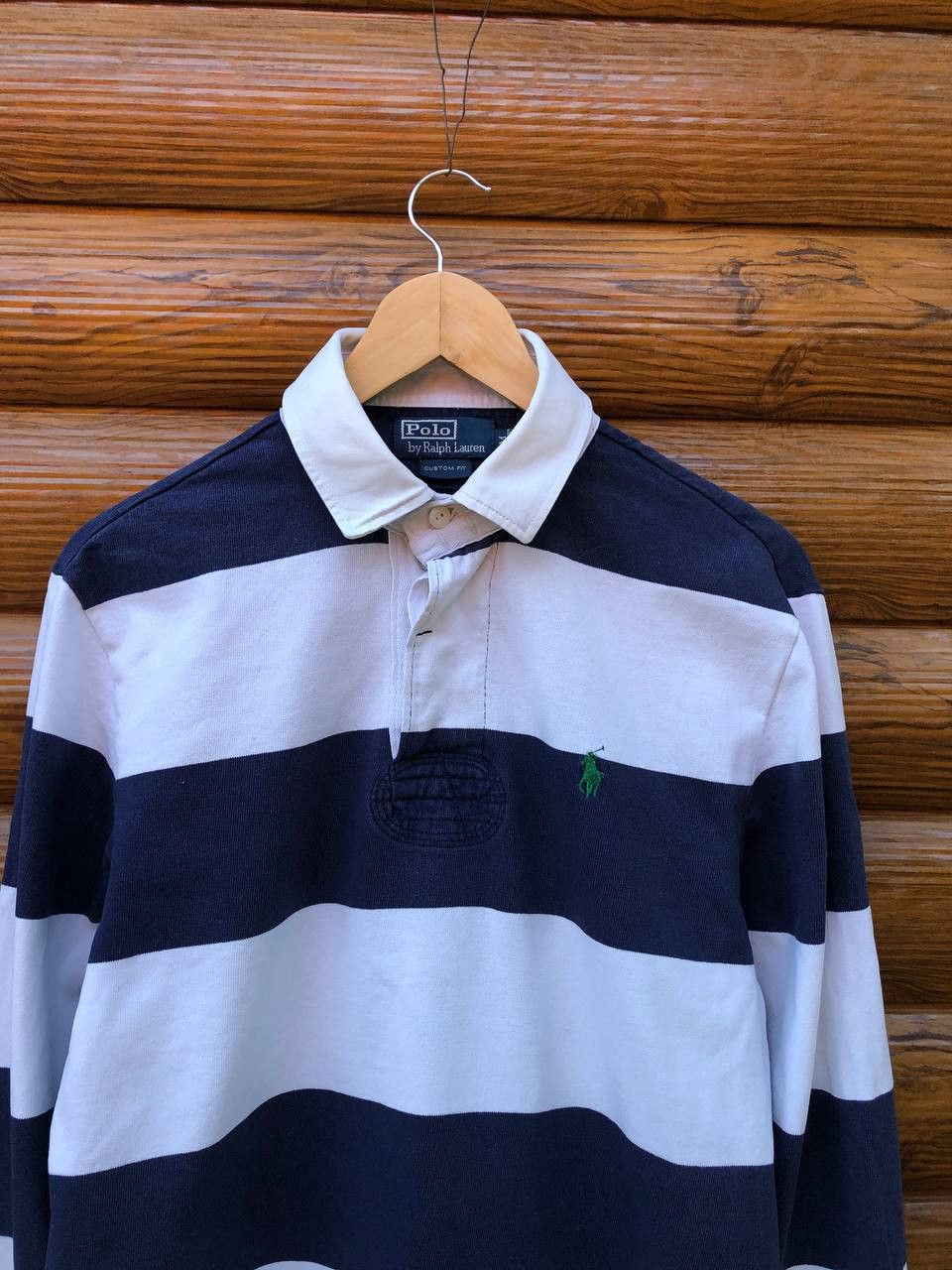 Polo Ralph Lauren × Vintage Longsleeve Polo ralph lauren vintage Rugby 90s Size US M / EU 48-50 / 2 - 2 Thumbnail