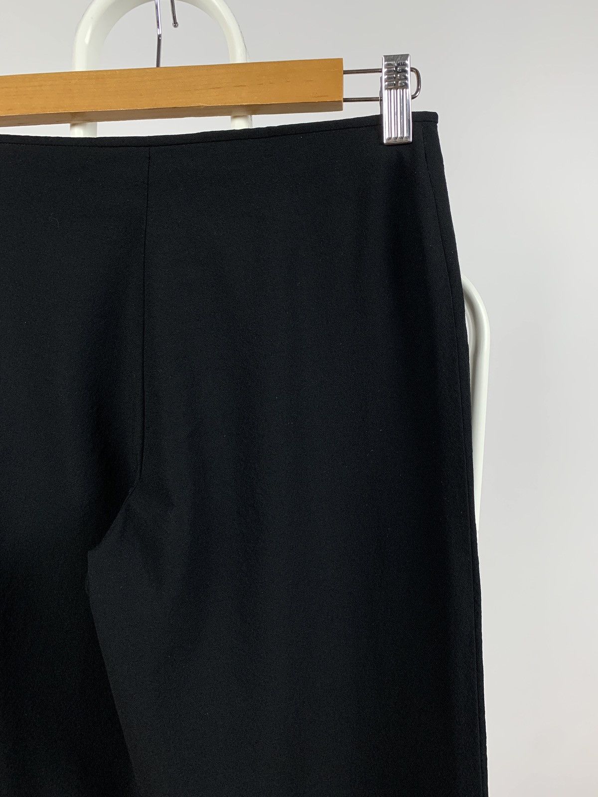 Jil Sander Vintage Jil Sander Women’s Black Wool/Nylon Trousers Pants Size 24" / US 00 / IT 34 - 6 Thumbnail