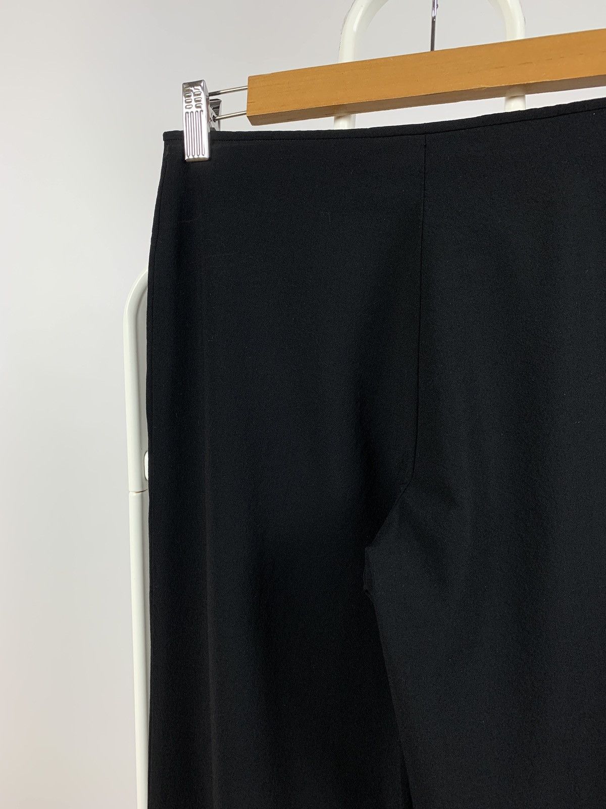 Jil Sander Vintage Jil Sander Women’s Black Wool/Nylon Trousers Pants Size 24" / US 00 / IT 34 - 5 Thumbnail