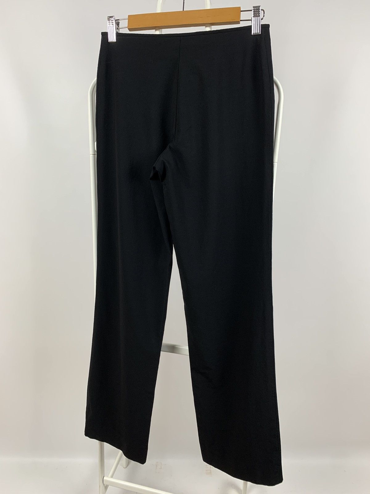Jil Sander Vintage Jil Sander Women’s Black Wool/Nylon Trousers Pants Size 24" / US 00 / IT 34 - 2 Thumbnail