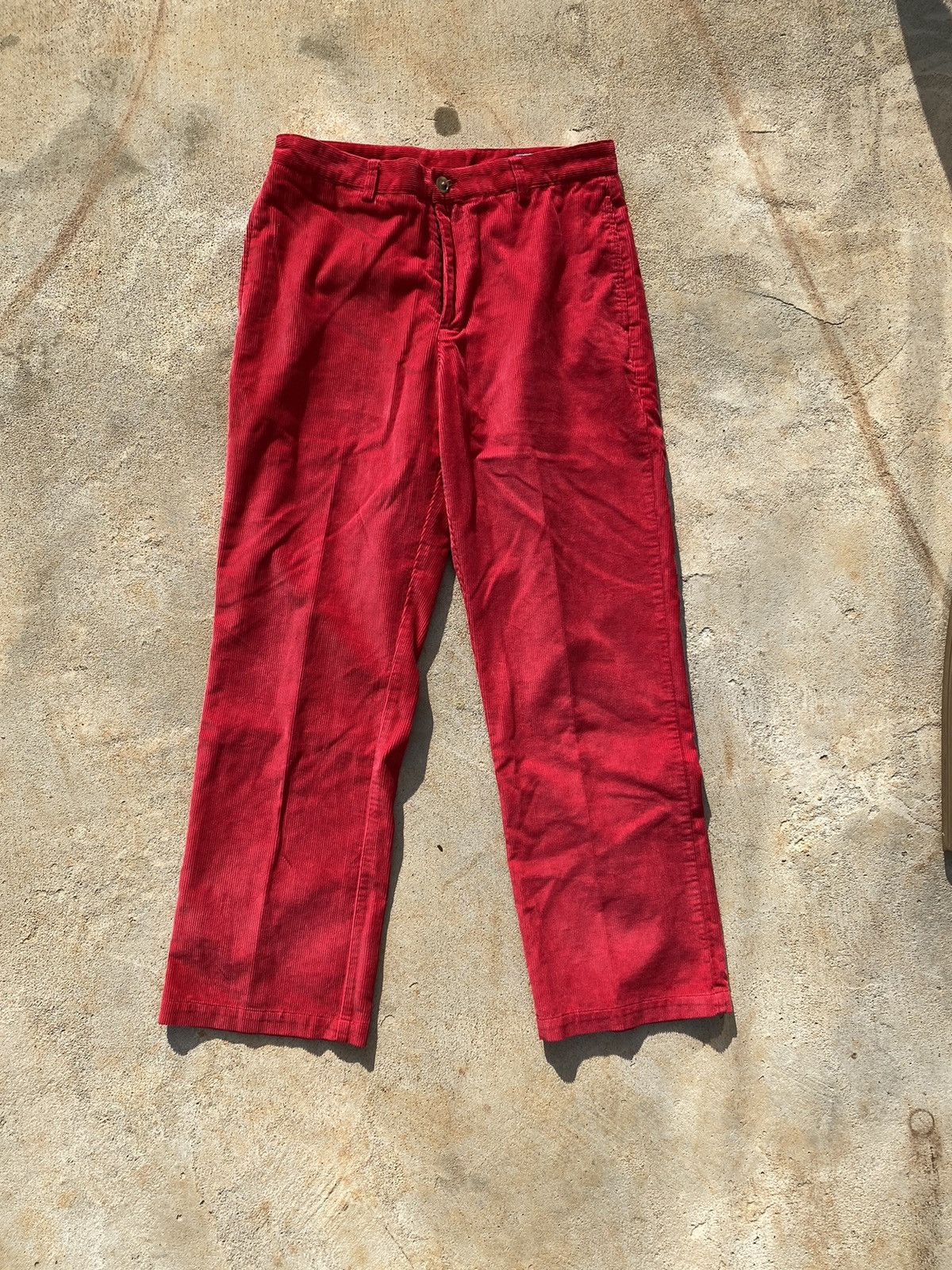 Vineyard Vines Red Corduroy Pants