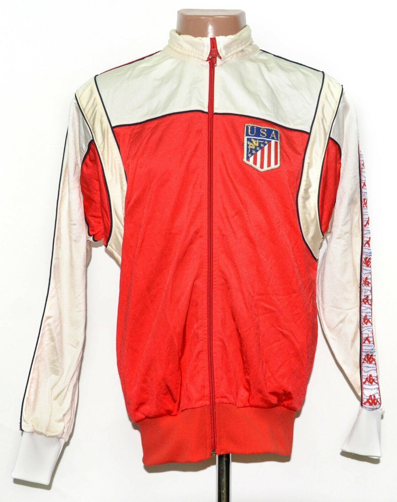 USA OLYMPIC JACKET 1988 FOOTBALL JACKET KAPPA SIZE M ADULT