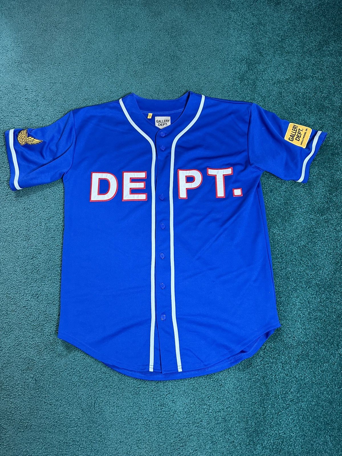 Gallery Dept. Echo Park Baseball Jersey Blue