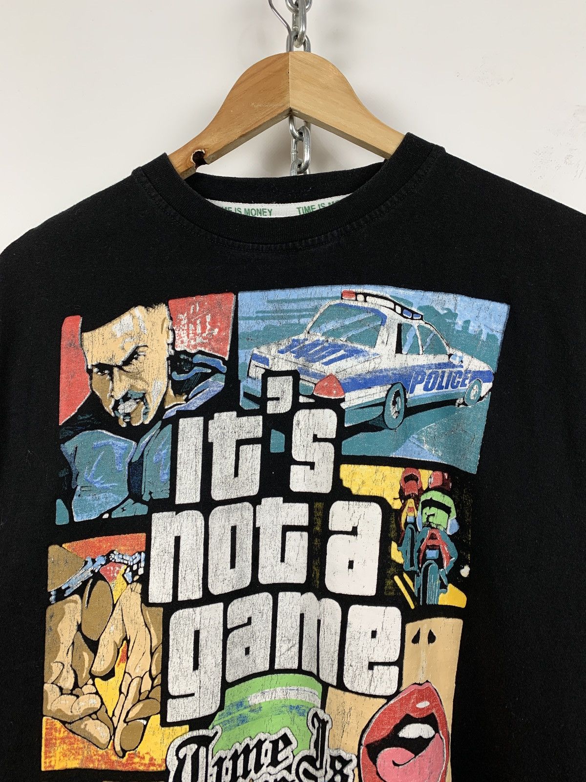 Rockstar Games Vintage Time Is Money GTA San Andreas T-Shirt Size US L / EU 52-54 / 3 - 4 Thumbnail