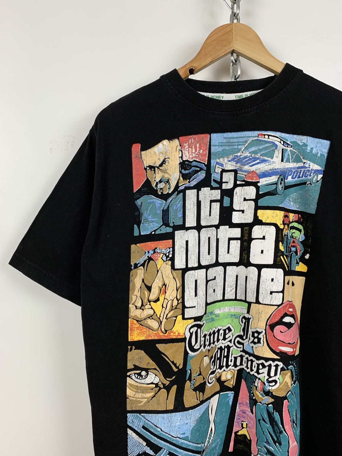 Rockstar Games Vintage Time Is Money GTA San Andreas T-Shirt Size US L / EU 52-54 / 3 - 2 Thumbnail