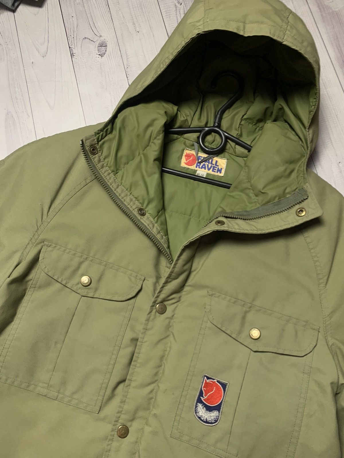 Fjallraven Vintage Down jacket Fjall raven parka logo rare size M Size US M / EU 48-50 / 2 - 3 Thumbnail