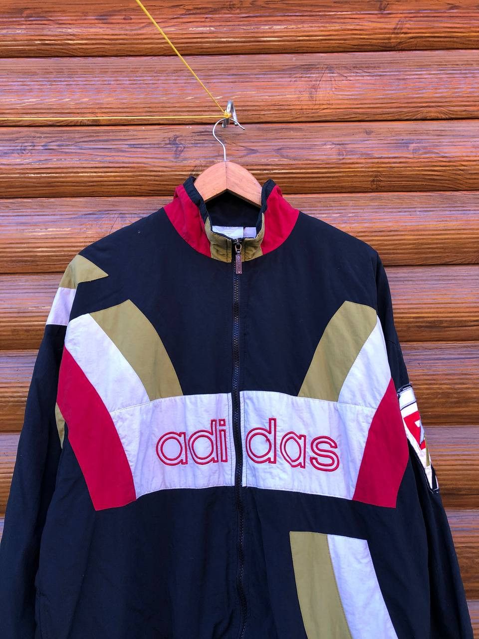 Vintage Vintage 90s Adidas Jackets Size US L / EU 52-54 / 3 - 2 Thumbnail
