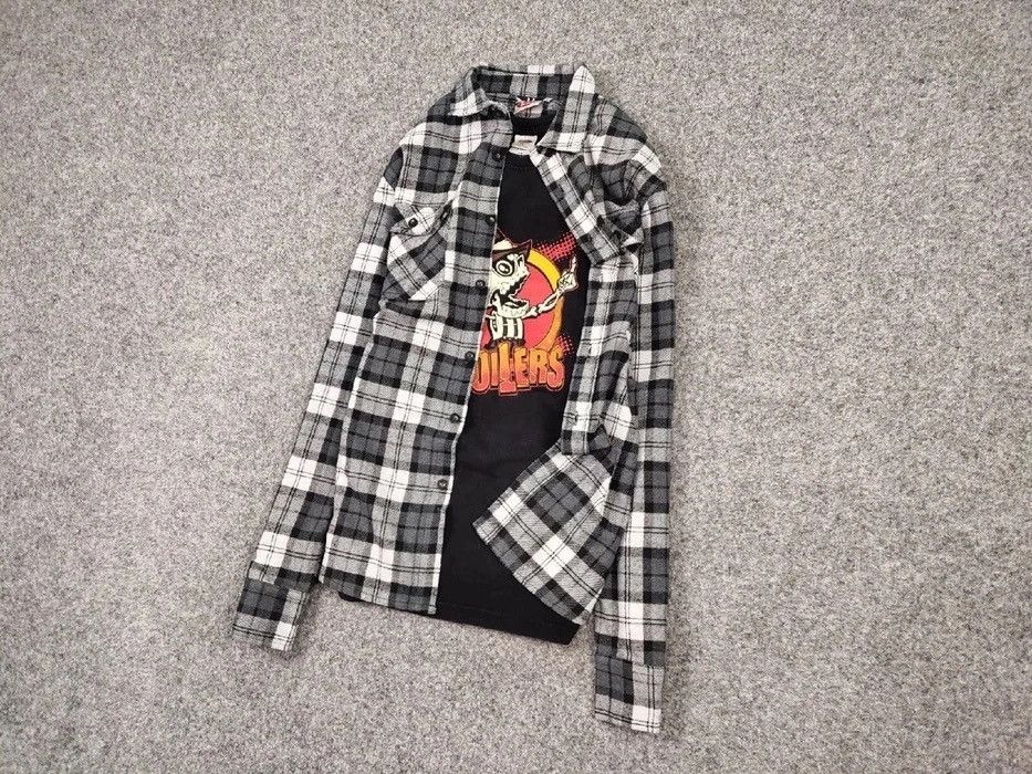Flannel Vintage Flannel Shirt Checkered Travis Scott Style Size US M / EU 48-50 / 2 - 7 Thumbnail