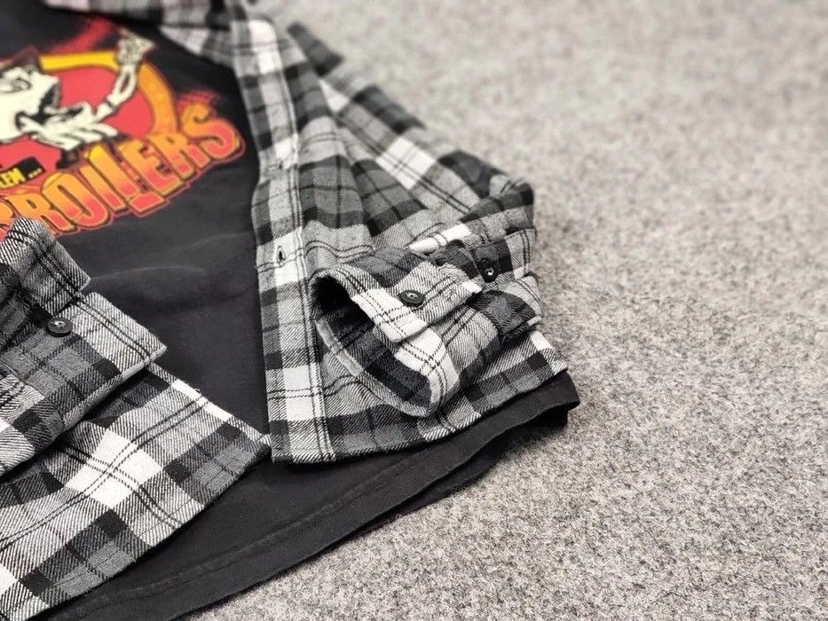 Flannel Vintage Flannel Shirt Checkered Travis Scott Style Size US M / EU 48-50 / 2 - 10 Thumbnail