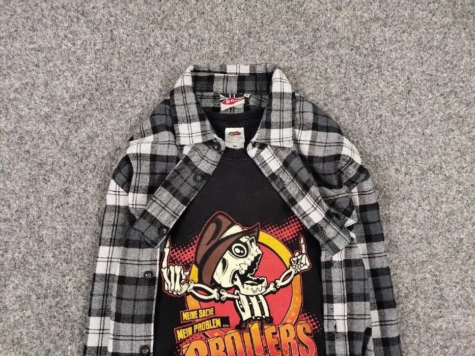 Flannel Vintage Flannel Shirt Checkered Travis Scott Style Size US M / EU 48-50 / 2 - 4 Thumbnail