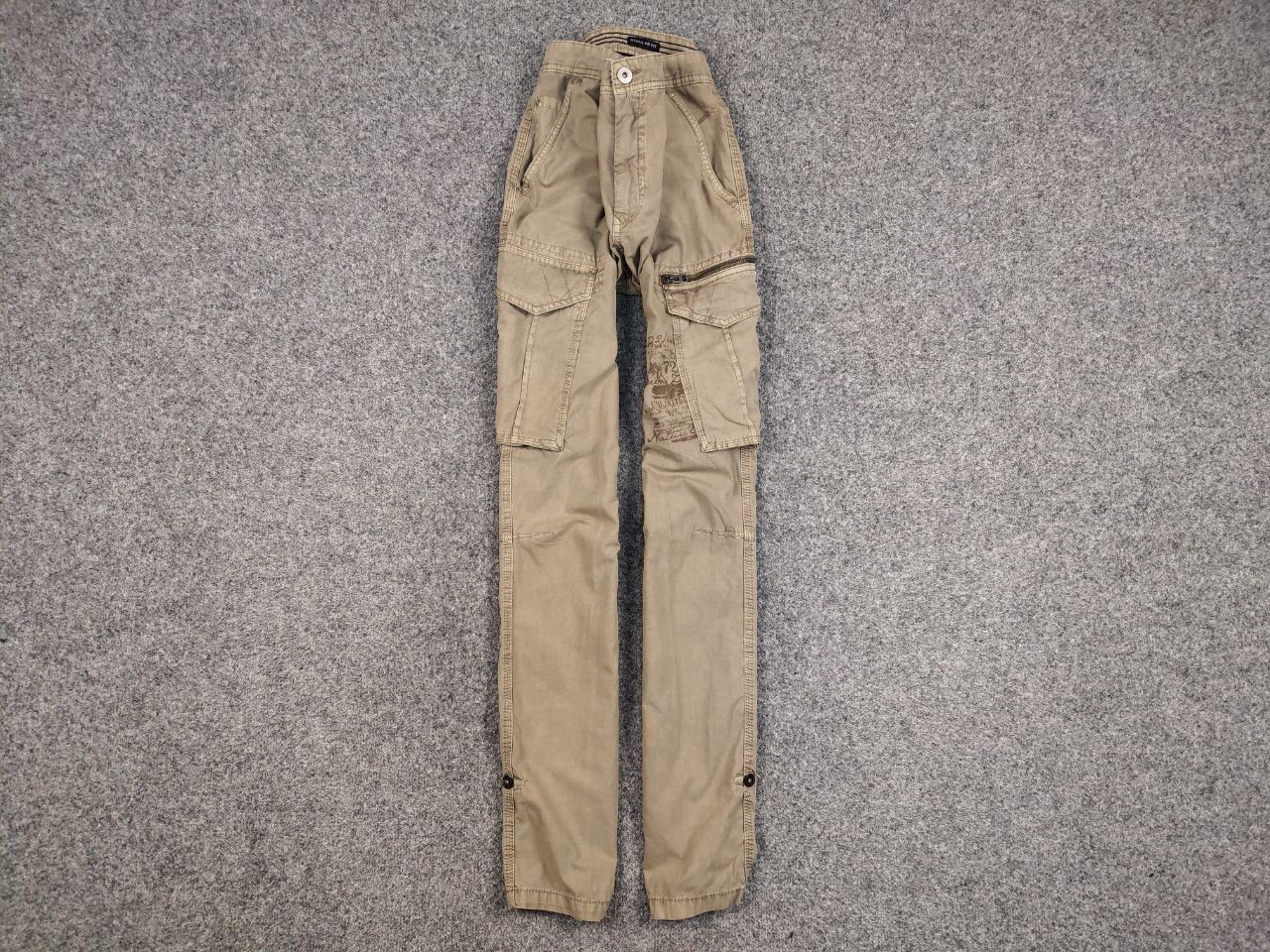 Japanese Brand Vintage 90's Cargo Pants Travis Scott Japan Zip Pocket Size US 36 / EU 52 - 1 Thumbnail