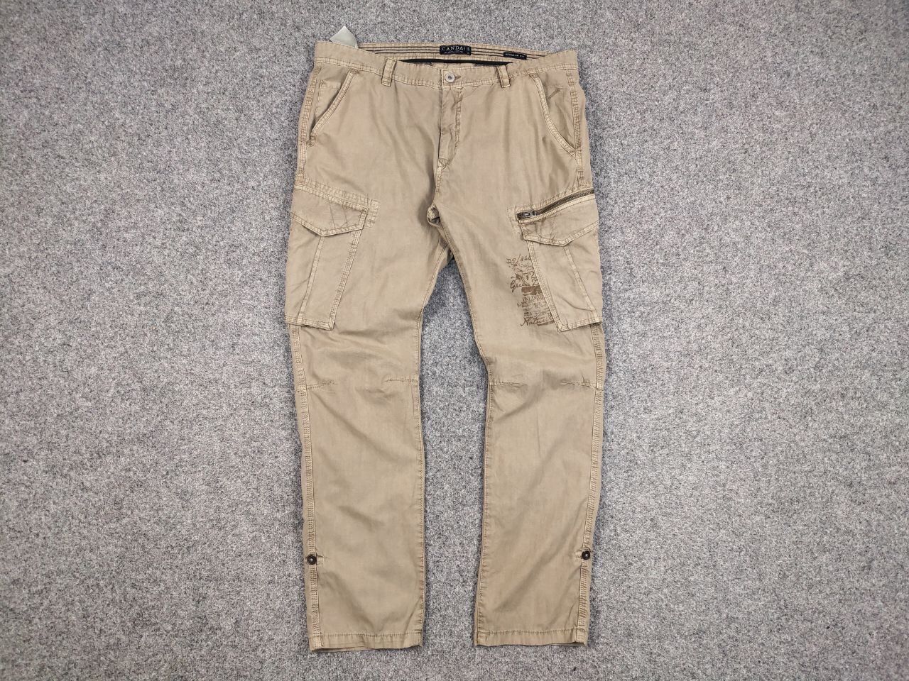 Japanese Brand Vintage 90's Cargo Pants Travis Scott Japan Zip Pocket Size US 36 / EU 52 - 14 Thumbnail