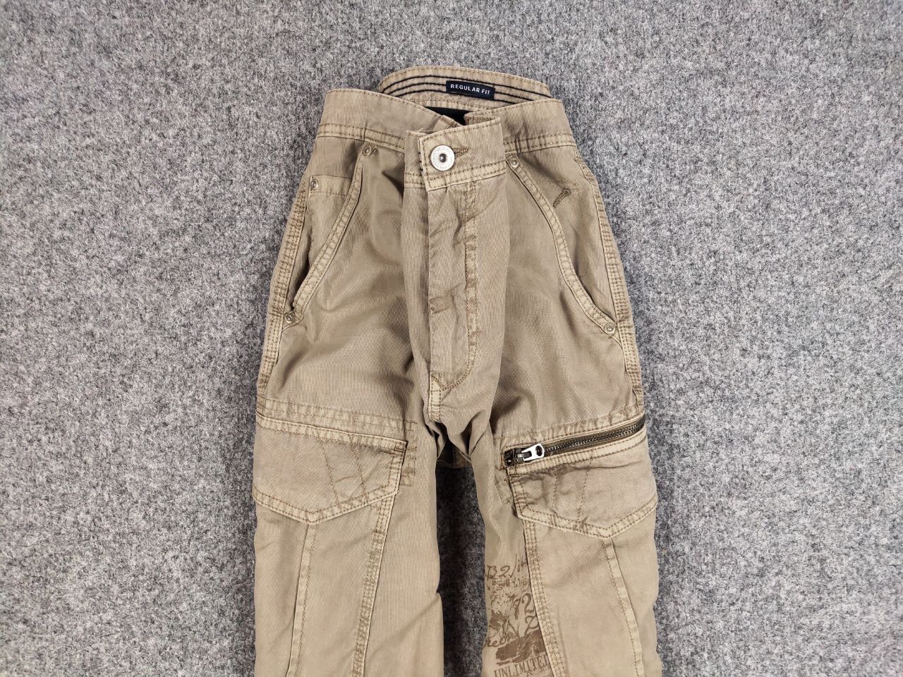 Japanese Brand Vintage 90's Cargo Pants Travis Scott Japan Zip Pocket Size US 36 / EU 52 - 7 Thumbnail