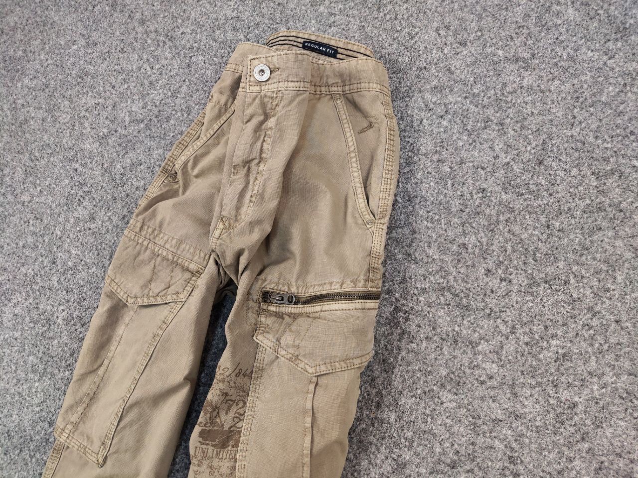 Japanese Brand Vintage 90's Cargo Pants Travis Scott Japan Zip Pocket Size US 36 / EU 52 - 4 Thumbnail