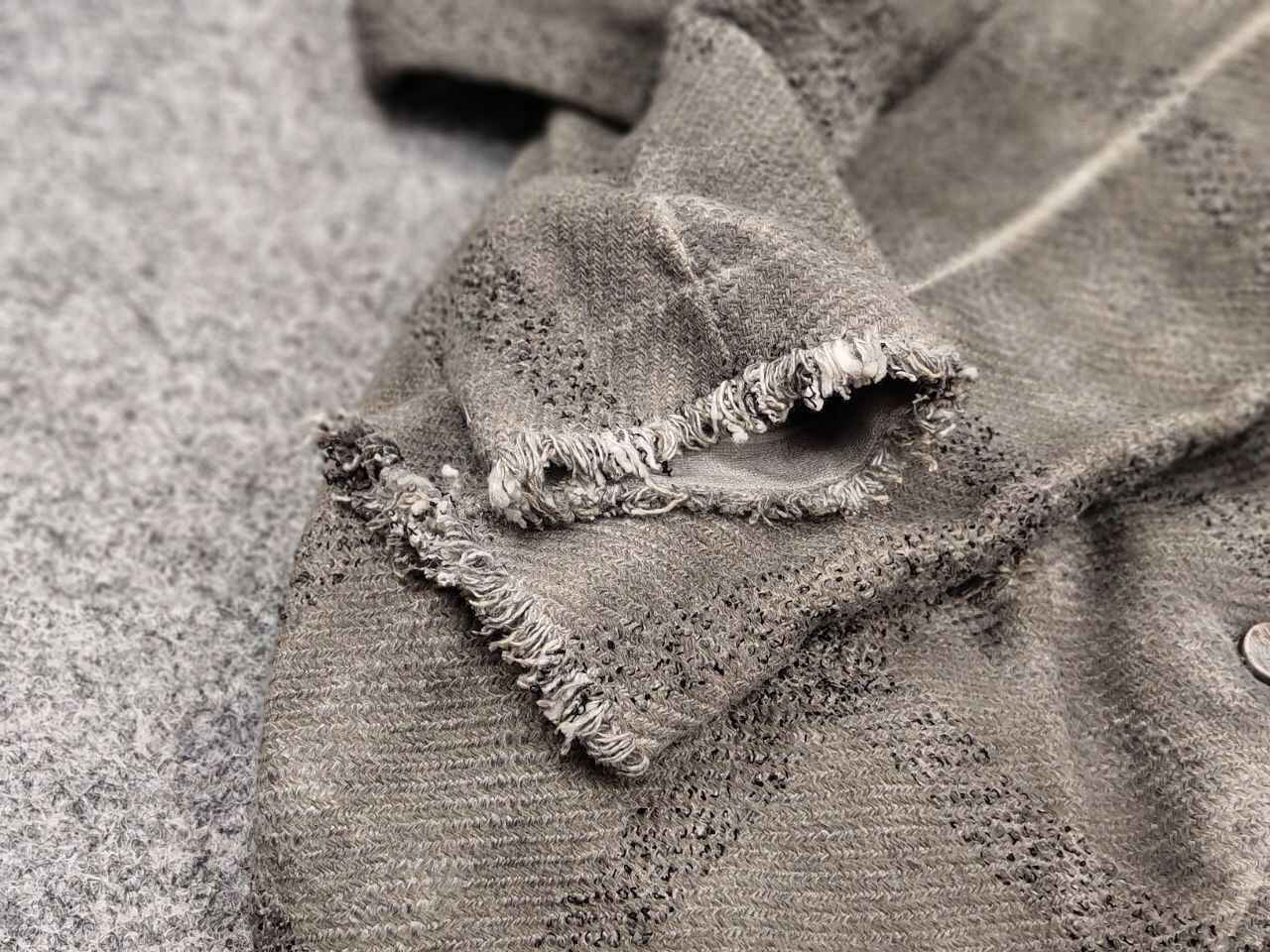 Transit 🖤 Transit Par Such Premium Cotton Garment Dyed Blazer Size M / US 6-8 / IT 42-44 - 15 Thumbnail