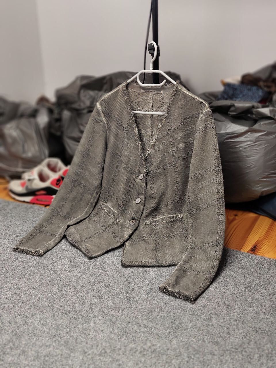 Transit 🖤 Transit Par Such Premium Cotton Garment Dyed Blazer Size M / US 6-8 / IT 42-44 - 22 Thumbnail