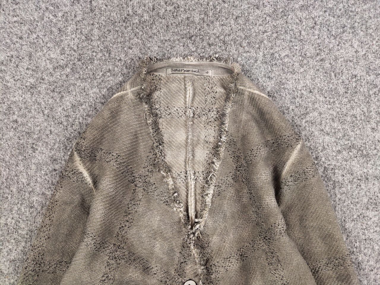 Transit 🖤 Transit Par Such Premium Cotton Garment Dyed Blazer Size M / US 6-8 / IT 42-44 - 8 Thumbnail