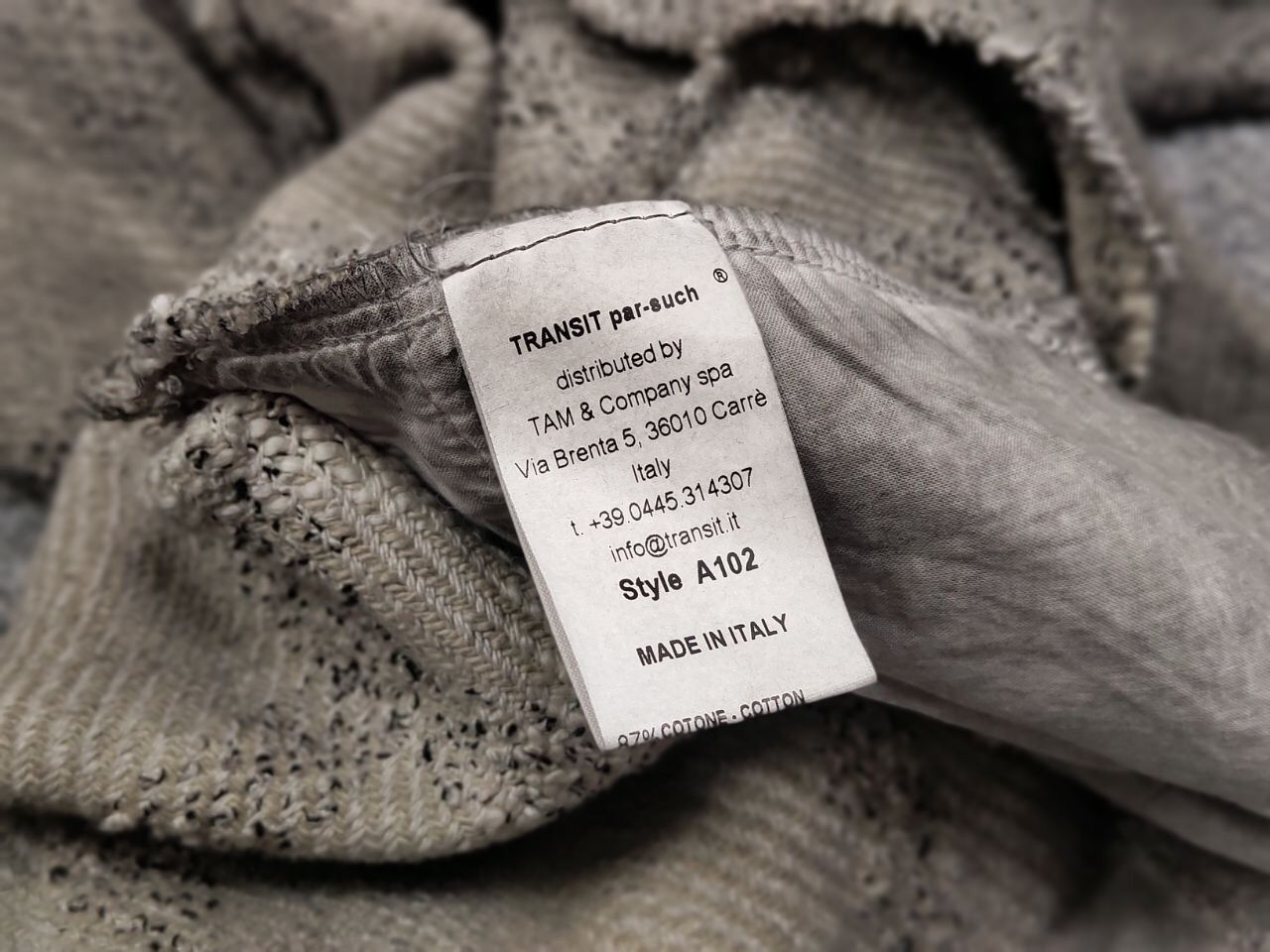 Transit 🖤 Transit Par Such Premium Cotton Garment Dyed Blazer Size M / US 6-8 / IT 42-44 - 20 Thumbnail